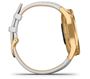 Đồng hồ thông minh Garmin Vivomove Luxe White Leather/24K True Gold - 9424