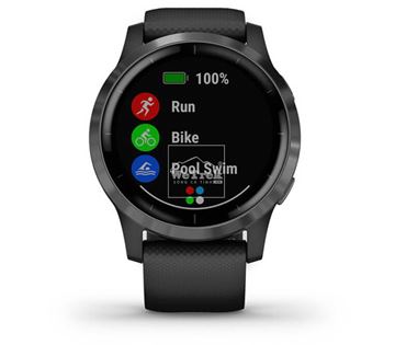 Đồng hồ thông minh Garmin Vivoactive 4 Shadow Gray/Silver - 9425