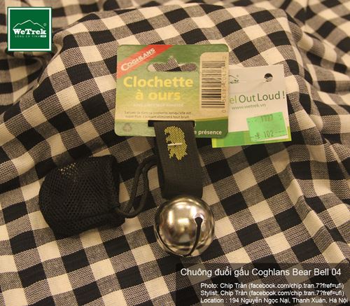 Chuông đuổi Gấu Coghlans Bear Bell 04