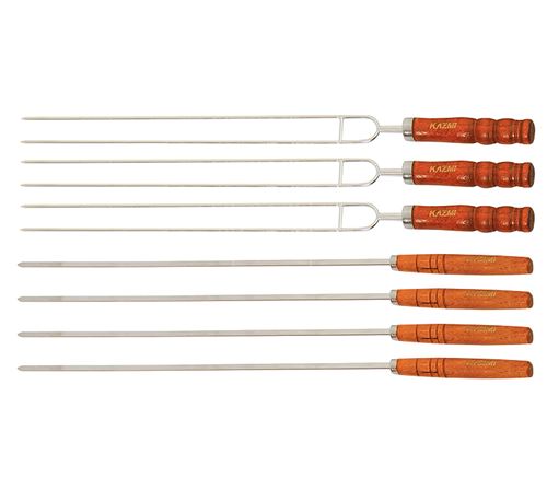 Bộ 6 xiên nướng thịt dã ngoại Kazmi K8T3G001 - 9440