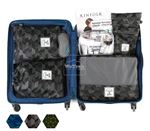 Set 6 túi đựng đồ du lịch Msquare 0641 Xanh camo - 9445