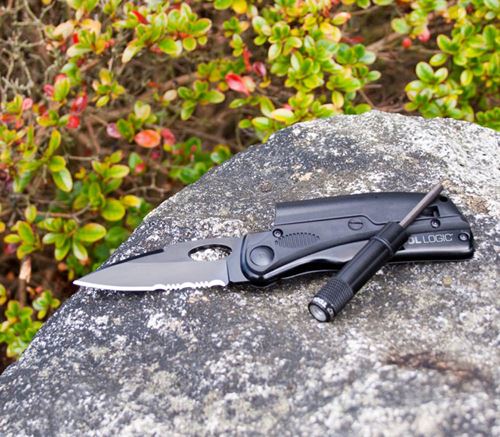 Dao đa năng Tool Logic SLPB2 Tactical Black - Fire