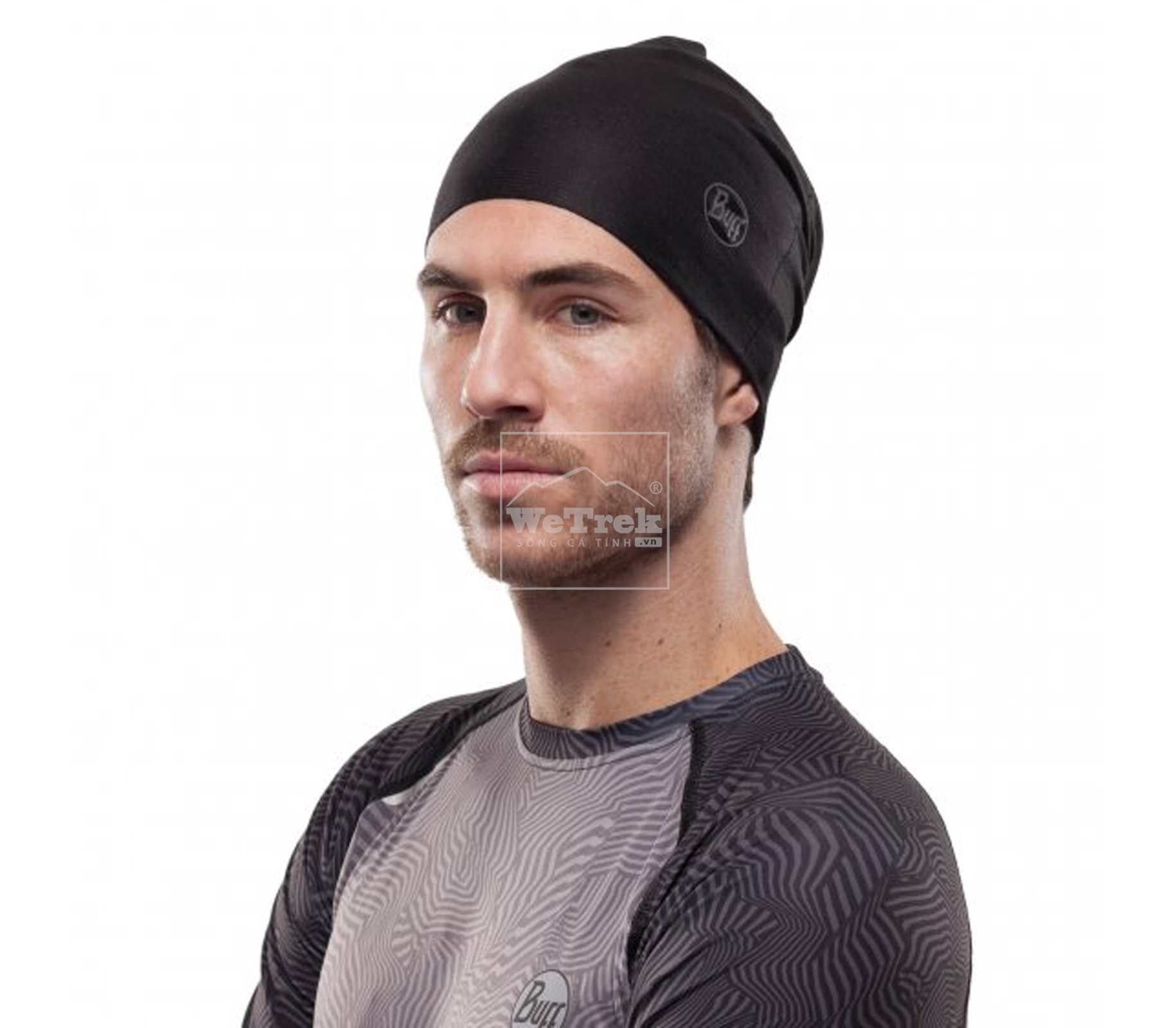 Khăn đa năng Buff Coolnet UV+ Solid Black - 9498