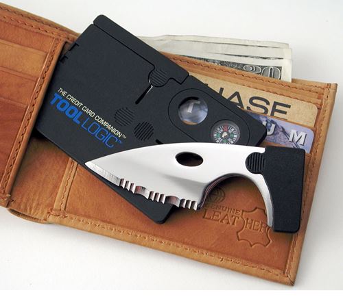 Thẻ đa năng Tool Logic Credit Card Companion - Black