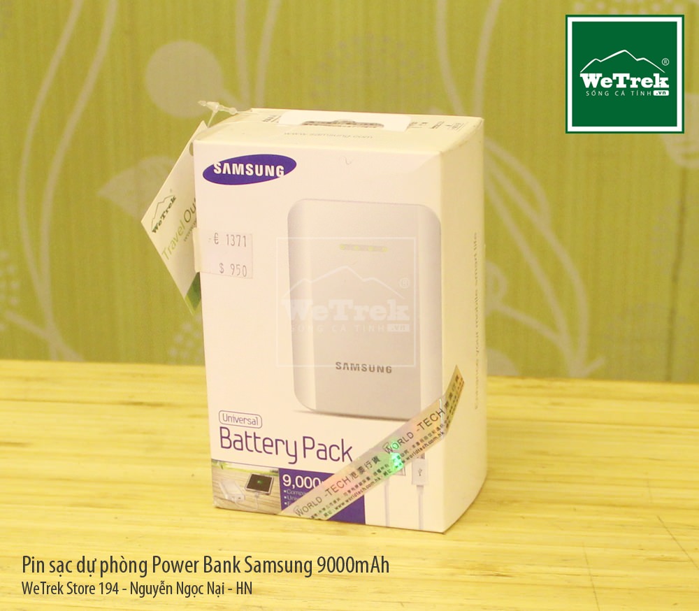 Pin sạc dự phòng Power Bank Samsung 9000mAh