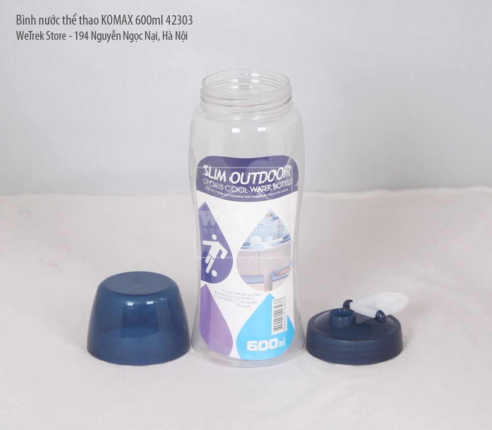 Bình nước thể thao KOMAX 600ml 42303