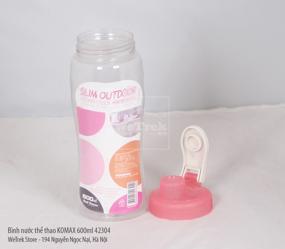 Bình nước thể thao KOMAX 600ml 42304