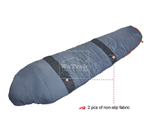 Túi ngủ mùa đông 2 lớp Ryder 2 Layers Mummy Sleeping Bag D1005 Orange - 3286