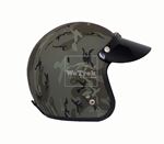 Mũ bảo hiểm xe máy 3/4 Dammtrax D21 - Camo