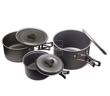 Bộ nồi du lịch 4-5 người Ryder Cookset M1025 - 2048