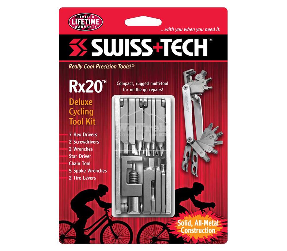 Dụng cụ đa năng SwissTech Rx20 Deluxe Cycling Tool Kit
