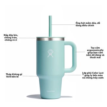 Ly nước giữ lạnh Hydro Flask Around Travel Tumbler 32 OZ TT32PS