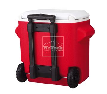 Thùng đá giữ nhiệt tay kéo Coleman 16 Quart Wheeled 2000005007 - 15L - Đỏ