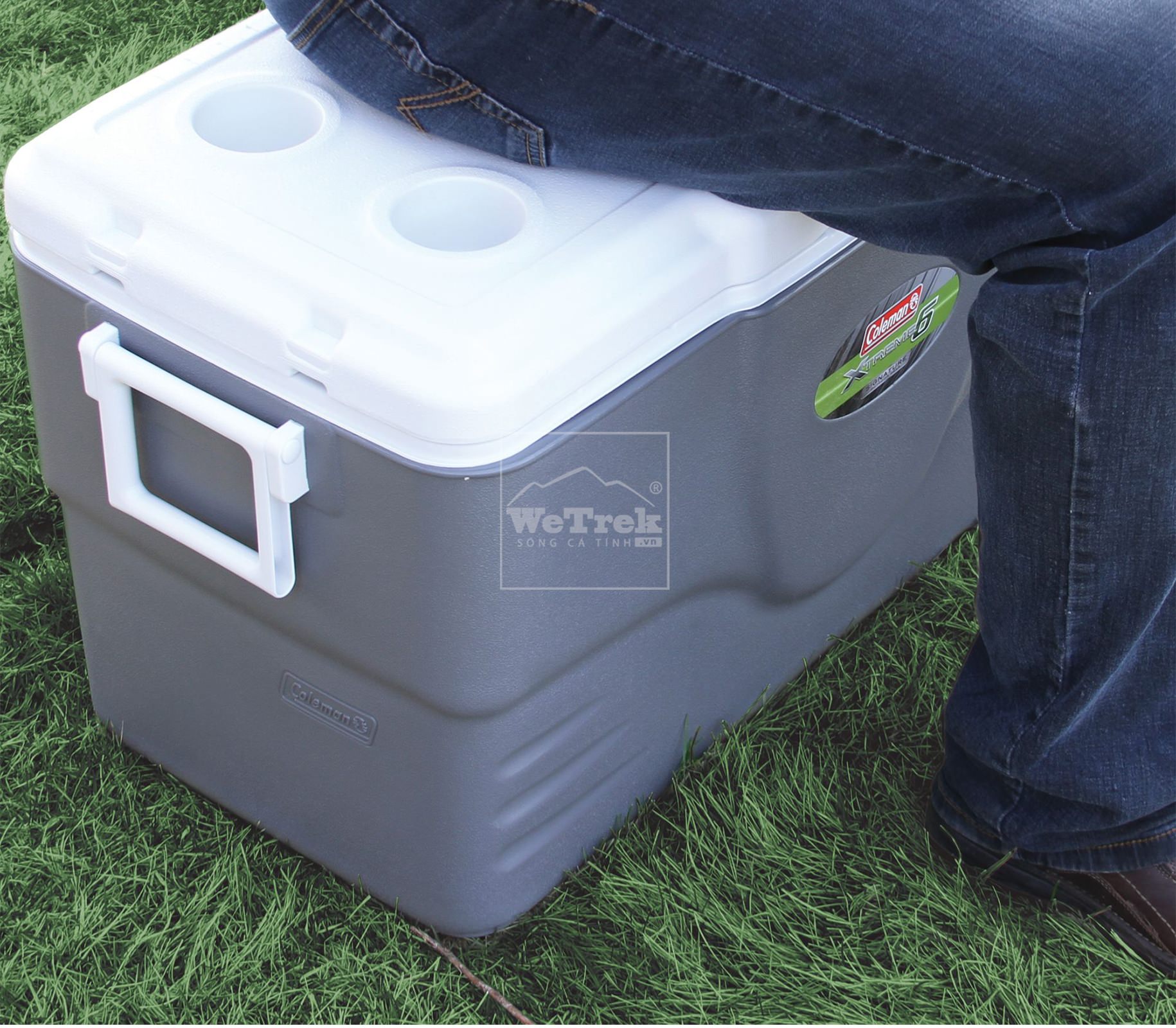 Thùng Đá 55L Coleman Xtreme 6 3000001148 Xám