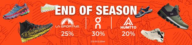 END OF SEASON SALE