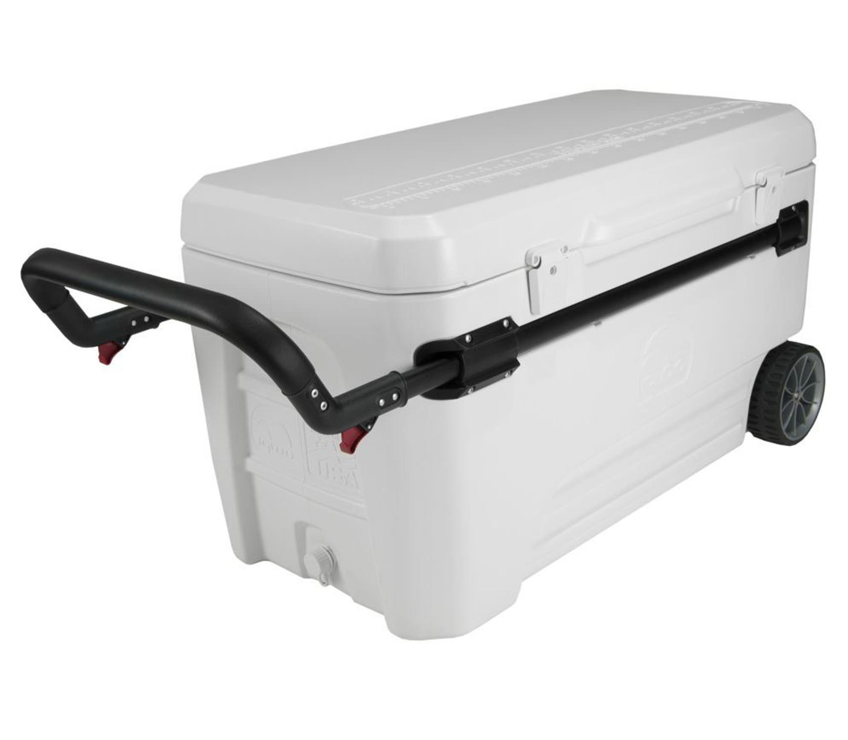 Thùng đá có bánh xe kéo IGLOO GLIDE PRO 104L - Trắng-4041