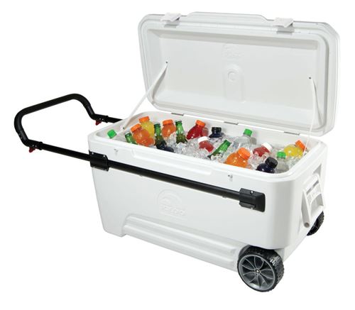 Thùng đá có bánh xe kéo IGLOO GLIDE PRO 104L - Trắng-4041