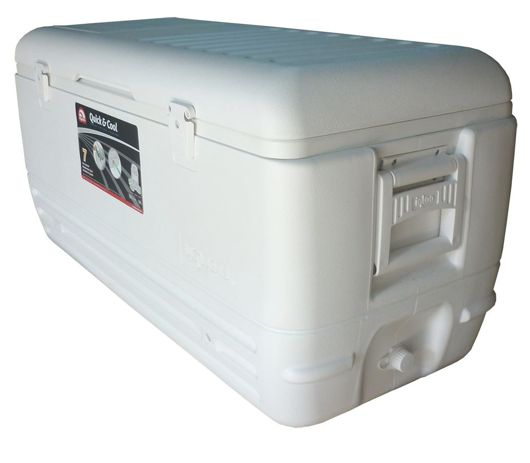 Thùng đá IGLOO Quick & Cool 142L - Trắng-4046