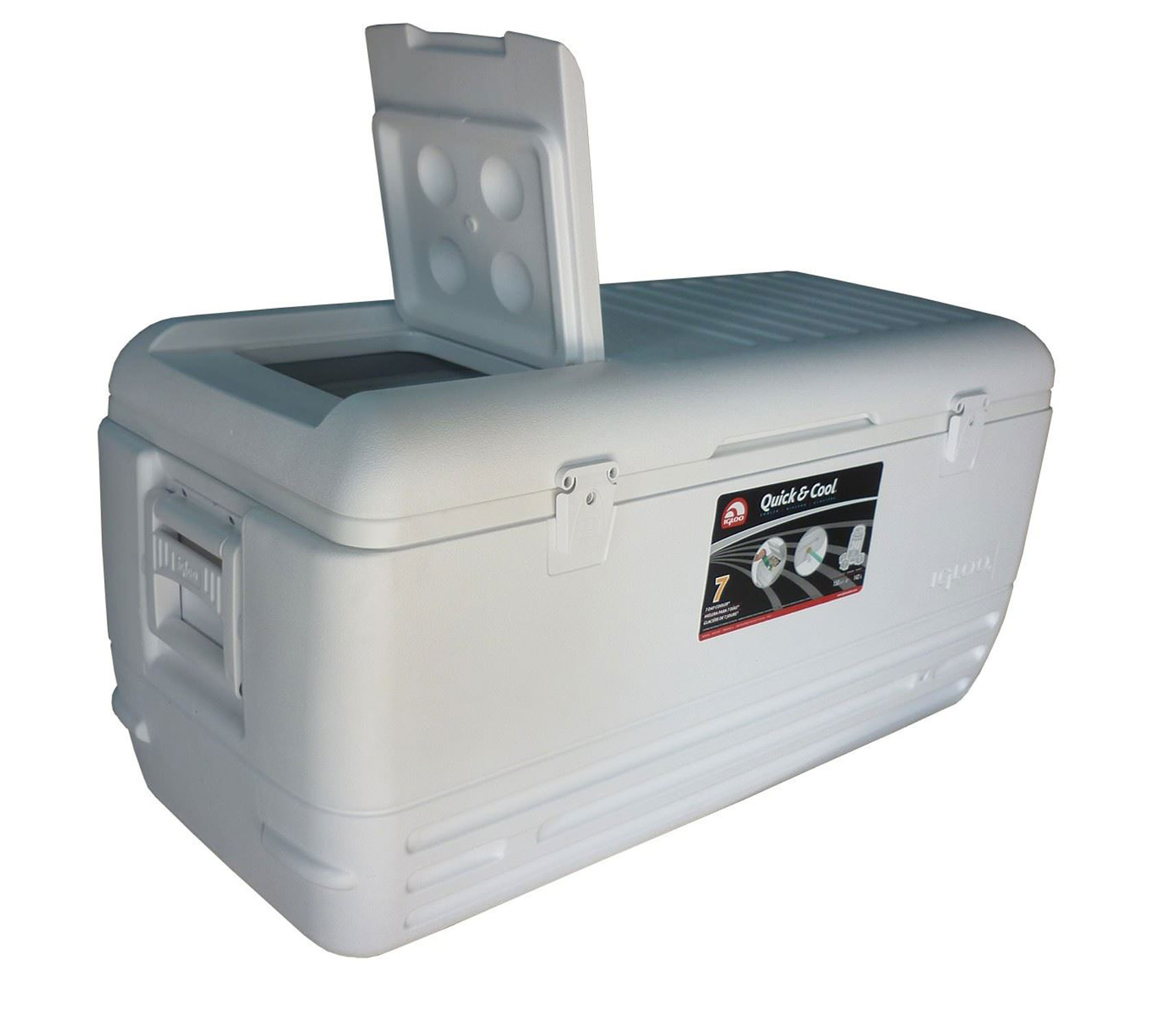 Thùng đá IGLOO Quick & Cool 142L - Trắng-4046