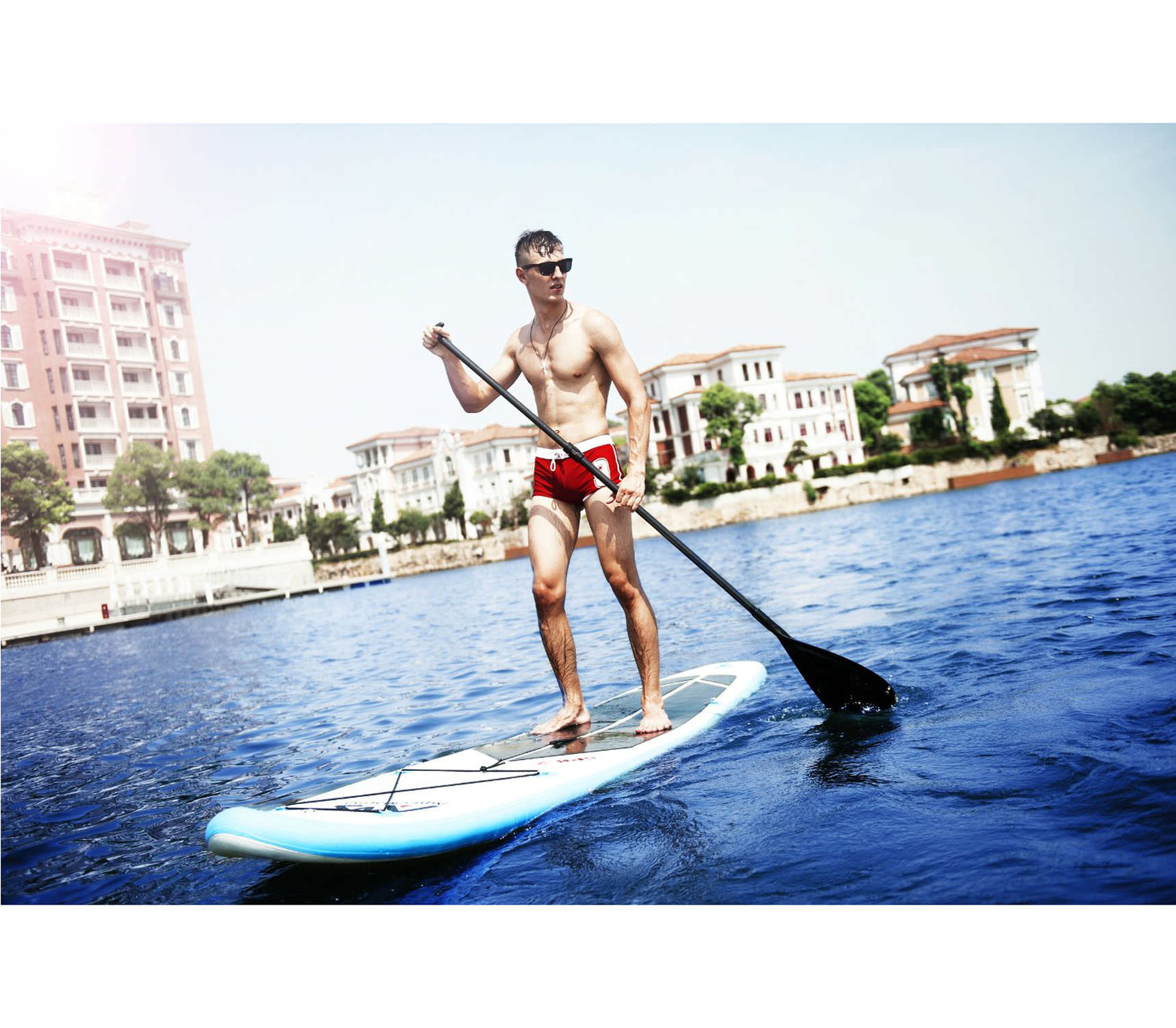 Ván chèo đứng bơm hơi Aqua Marina SPK-2 SUP BT-88871P - 4051