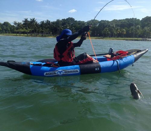 Thuyền kayak bơm hơi 1 người Aqua Marina K2 BT-88868 - 4072