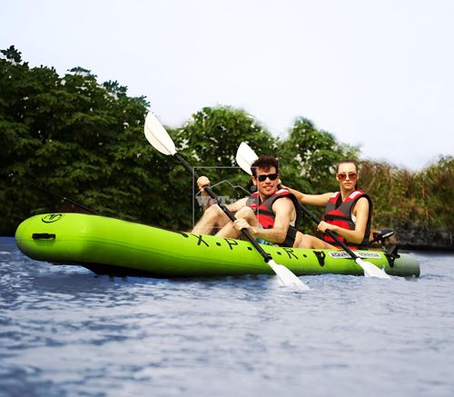 Thuyền kayak bơm hơi đa năng kèm động cơ Aqua Marina X.P.L.R BT-88866T - 4076