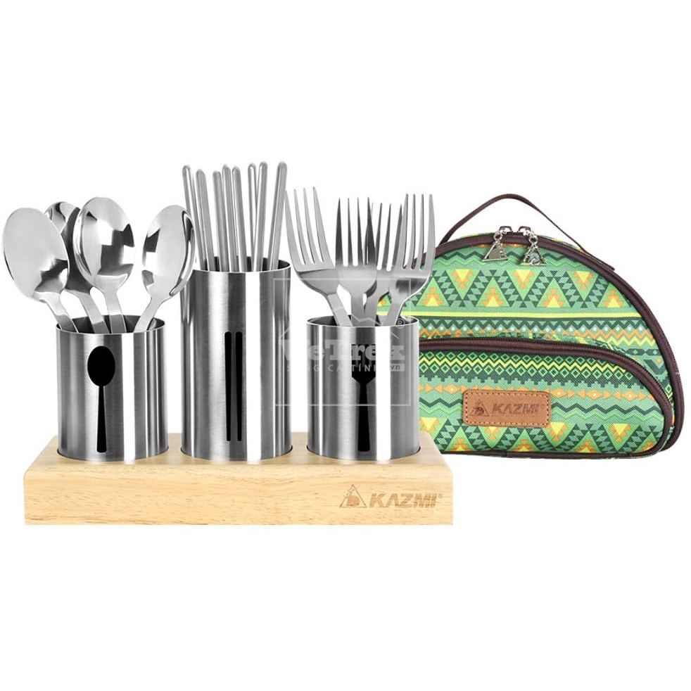 Bộ đũa thìa dĩa 4 người Kazmi Premium Cutlerly Set K6T3K015