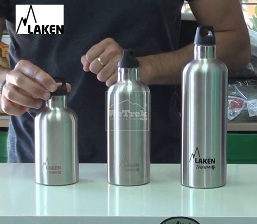 Bình giữ nhiệt LAKEN Futura Thermo 350ml - Bạc