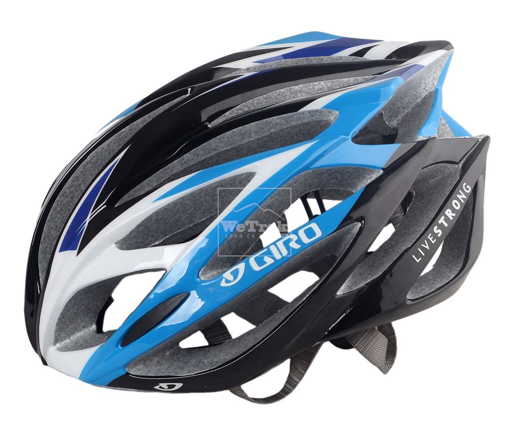 Mũ bảo hiểm xe đạp GIRO LIVESTRONG - Đen xanh 5093