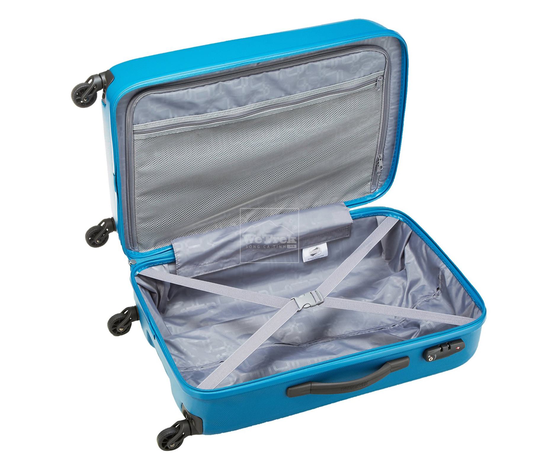Vali kéo AMERICAN TOURISTER vỏ cứng Prismo 65 - Xanh lơ