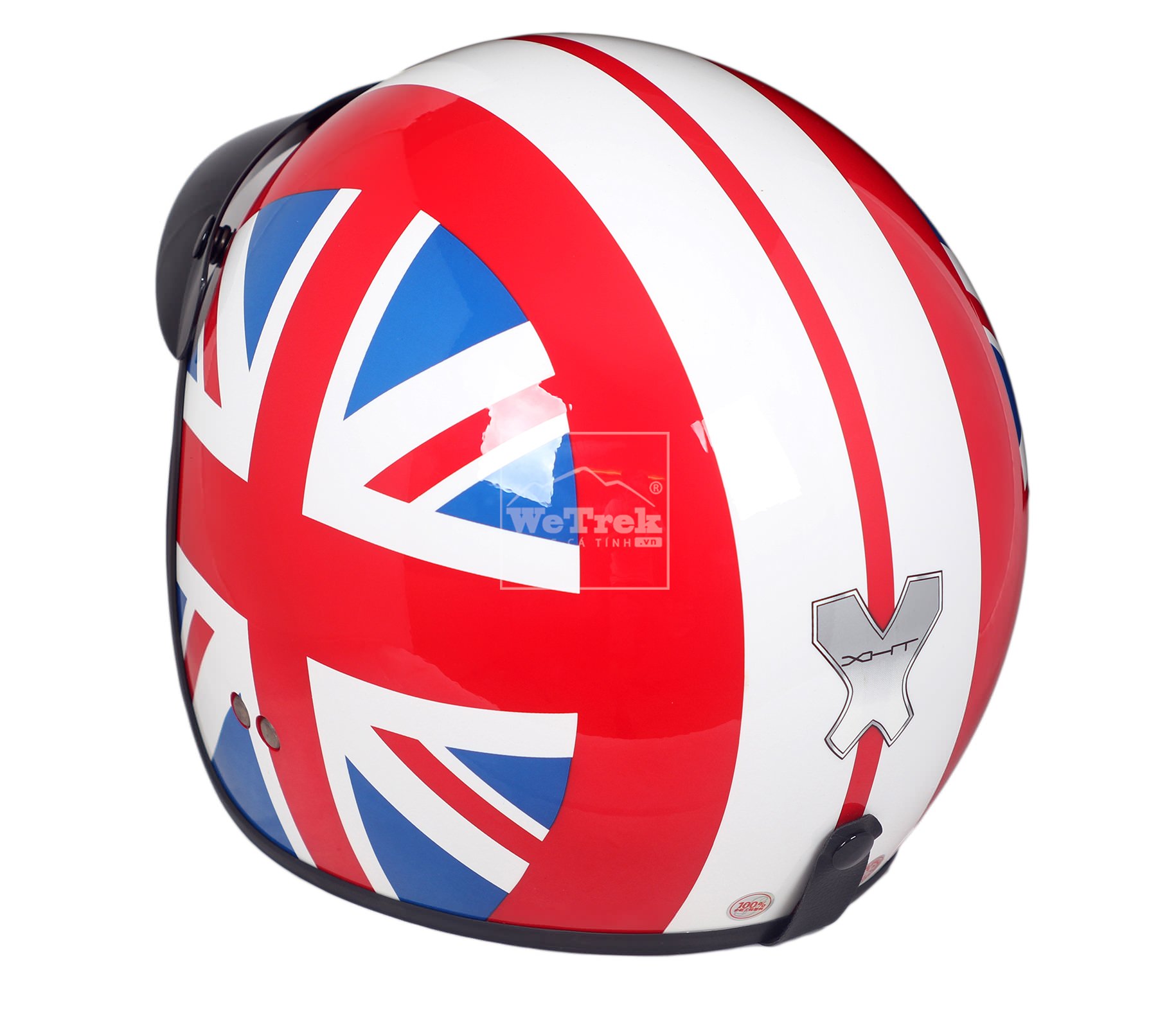 Mũ bảo hiểm 3/4 XHT Union Jack SB-07SV
