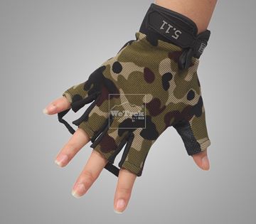 Găng tay hở ngón Tactical 5.11 Camo - 4903