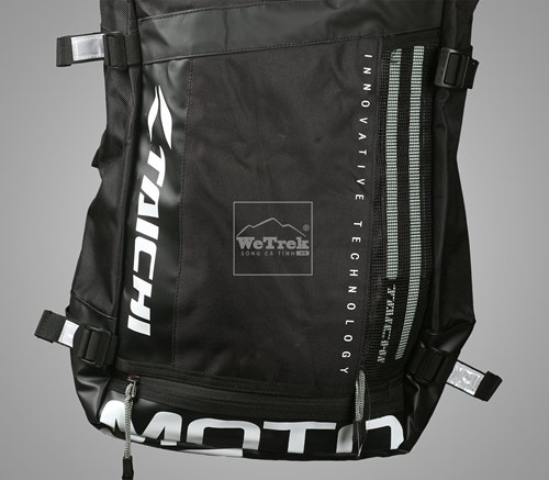 Balo đeo lưng chống nước TAICHI MotorSport LED Black - 4913