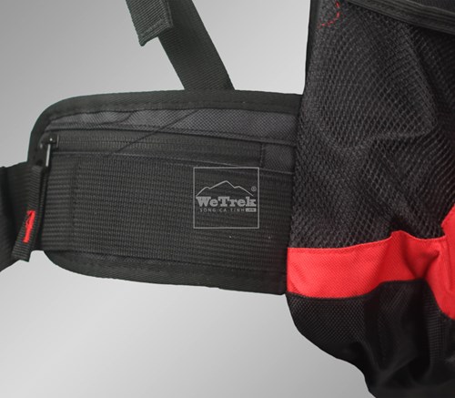 Balo đeo lưng chống nước TAICHI MotoSport LED Red - 4914