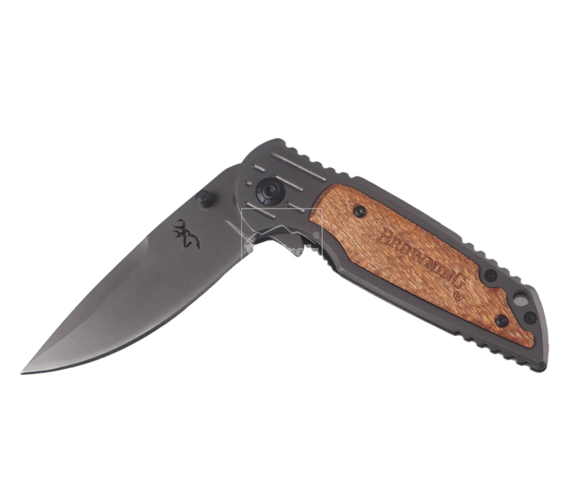 Dao xếp dã ngoại Browning cán gỗ - 4937