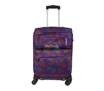 Vali kéo AMERICAN TOURISTER vỏ mềm Arizona 55 - Tím