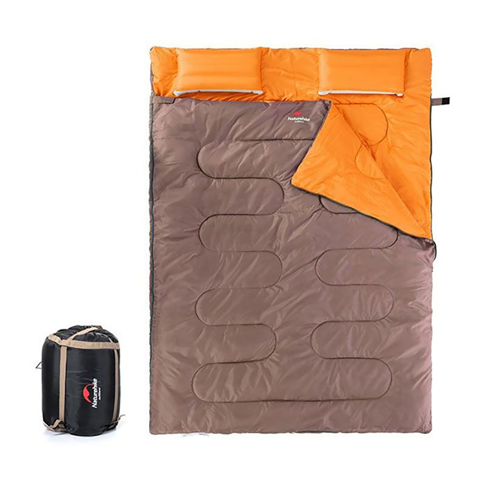 Túi ngủ đôi Naturehike Double Sleeping Bag SD15M030-J - nâu