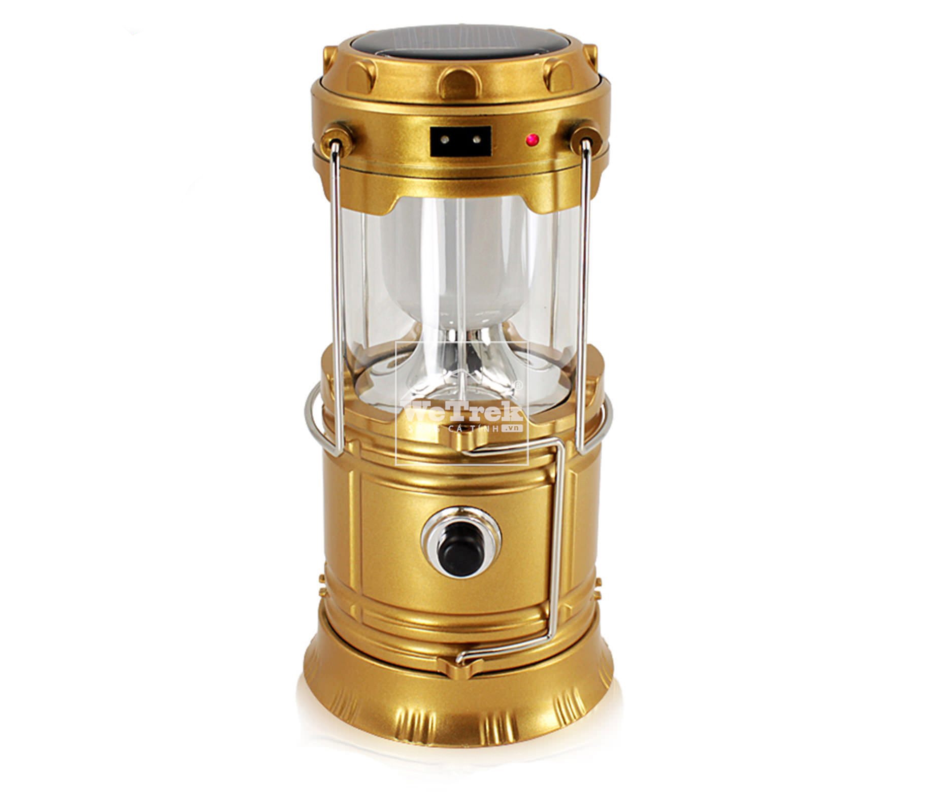 Đèn cắm trại 1W+6 LED Rechargeable Camping Lantern SH-5900T - 7851 [CHO THUÊ]