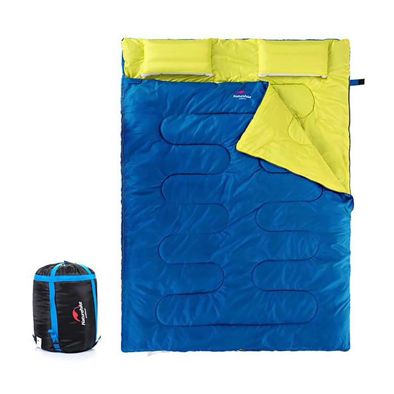 Túi ngủ đôi Naturehike Double Sleeping Bag SD15M030-J - xanh dương