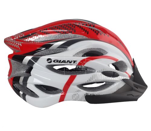 Mũ bảo hiểm xe đạp Giant - Đỏ trắng 5088