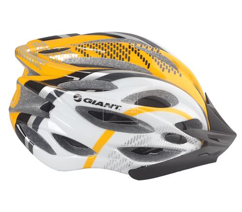 Mũ bảo hiểm xe đạp Giant - Vàng trắng 5090