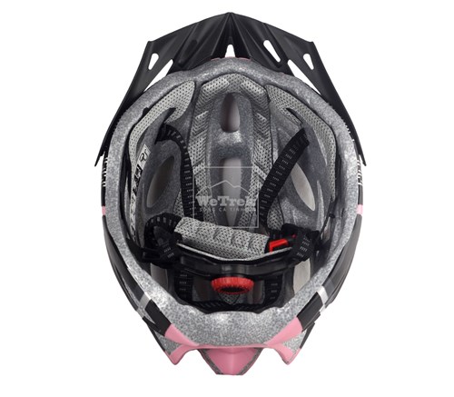 Mũ bảo hiểm xe đạp Giant - Hồng đen 5091