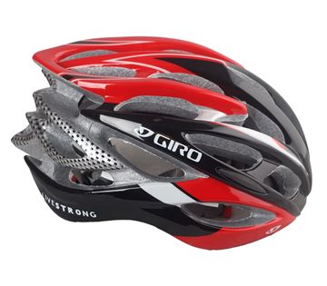 Mũ bảo hiểm xe đạp GIRO LIVESTRONG - Đỏ đen 5092