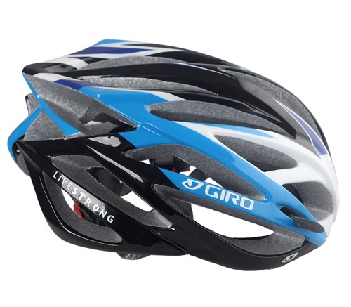 Mũ bảo hiểm xe đạp GIRO LIVESTRONG - Đen xanh 5093