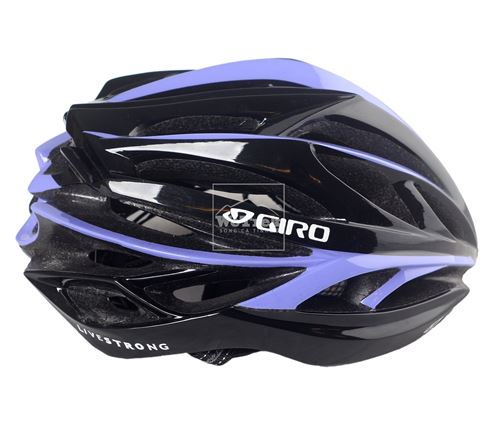 Mũ bảo hiểm xe đạp GIRO LIVESTRONG - Đen tím 5095