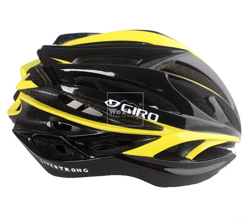 Mũ bảo hiểm xe đạp GIRO LIVESTRONG - Đen vàng 5096