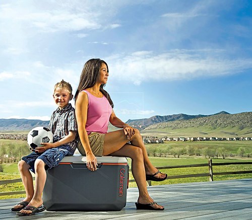 Thùng đá giữ nhiệt 66L COLEMAN Xtreme 5 3000002011 Xám cam - 4525