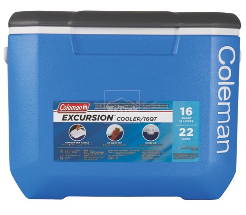 Thùng đá giữ nhiệt COLEMAN Excursion 3000001990 - 15L - Xanh dương