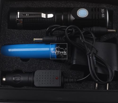 Đèn pin sạc siêu sáng chống nước CREE Led XG-K6 - 5375