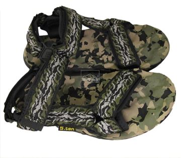 Dép sandal 5.TEN FT-15-N Camo Green - 5603